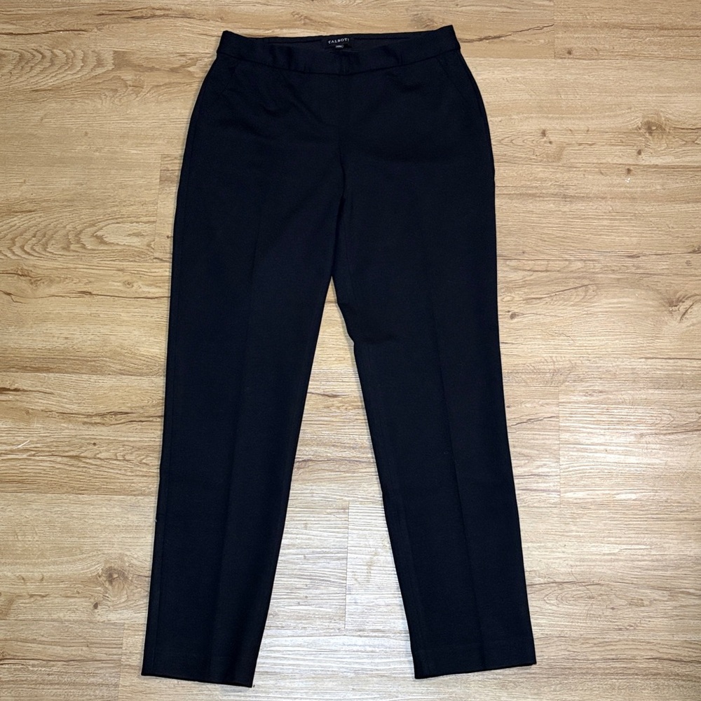 Talbots Classic Black Pull-On Pants